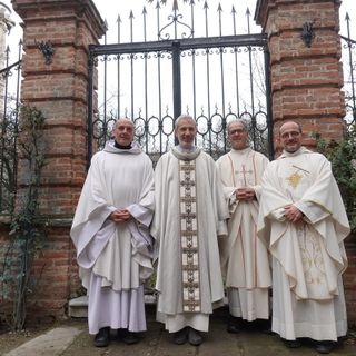 Nelle foto alcuni momenti della celebrazione per il 686° anniversario dell’apparizione della Madonna dei Fiori, a Bra