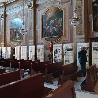 I pannelli della mostra sull'eccidio di Boves I pannelli della mostra sull'eccidio di Boves