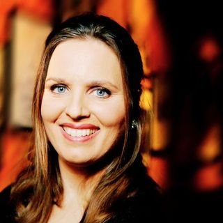 La violinista Brigitte Staernes