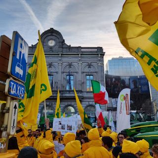 Allevatori e agricoltori di Coldiretti Cuneo di nuovo a Bruxelles per chiedere risposte