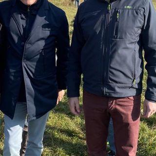 Nella foto il governatore Cirio col consigliere regionale della Lega Paolo Demarchi