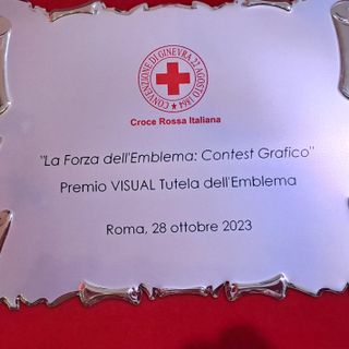 Croce Rossa di Savigliano, Borgo e Sommariva del Bosco premiate a Roma per il loro poster sull'emblema
