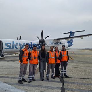 Miss Italia decolla da Cuneo con SkyAlps Miss Italia decolla da Cuneo con SkyAlps