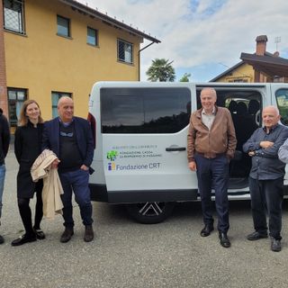Un nuovo pulmino al Centro Diurno di Cussanio