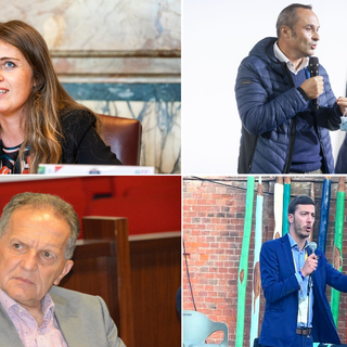 Chiara Gribaudo, Enrico Costa, Marco Perosino e Flavio Gastaldi