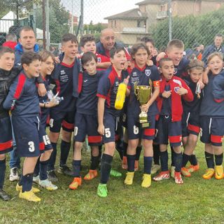 I giovanissimi vincitori dell'ASDG Centallo