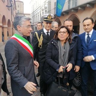 La visita ad Alba del ministro De Micheli, nel novembre 2019 La visita ad Alba del ministro De Micheli, nel novembre 2019