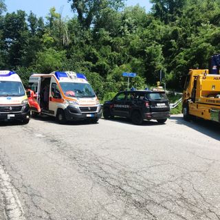 I soccorsi sul luogo dell'incidente