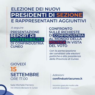 Election Day, confronto fra Confindustria e i candidati alle politiche e alla presidenza della Provincia
