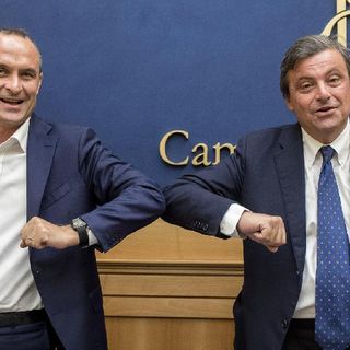Da sinistra: Enrico Costa e Carlo Calenda
