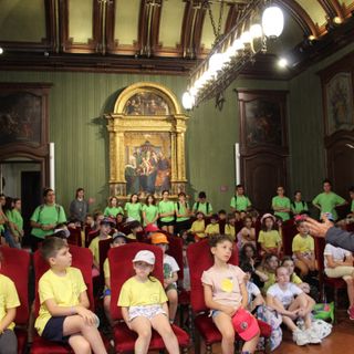 Alcuni momenti dell'incontro avvenuto in Sala Consiglio