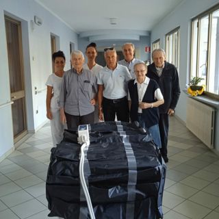 Alla Casa del Clero di Fontanelle a Cuneo, in dono un materasso antidecubito