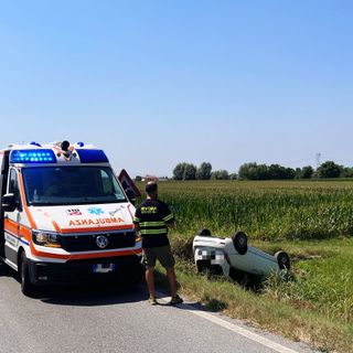 La scena dell'incidente