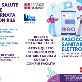 Fascicolo sanitario elettronico, l'Asl CN2: "Invitiamo i cittadini ad attivarlo"