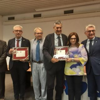Alba, alla festa Avis per i 75 anni consegnati due "Oscar della generosità" a Enrica Barberis e Pierluigi Binello [FOTO]
