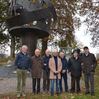 In foto ciclisti braidesi ed ex corridori in una passata edizione della manifestazione (foto Luciano Cravero)