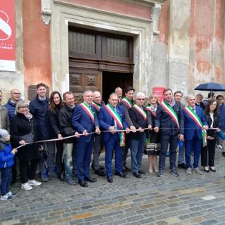 L'apertura del Punto Octavia a Scarnafigi nel maggio 2019