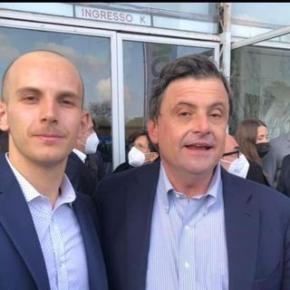 Giacomo Prandi (Azione) con Carlo Calenda