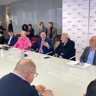 Un momento della riunione organizzativa tenuta oggi a Torino