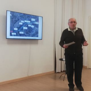 Il presidente Mallamaci durante l'incontro tenuto ieri Italia Nostra Bra