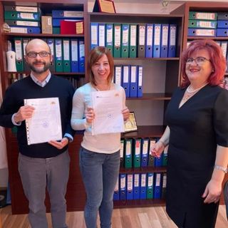 Gli insegnanti del "Vallauri" di Fossano durante la visita in Belgio