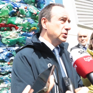 Il presidente di Iren Luca Dal Fabbro Il presidente di Iren Luca Dal Fabbro