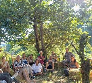 Il contadino Kutluhan in divulgazione (foto di Mauro Carlesso)