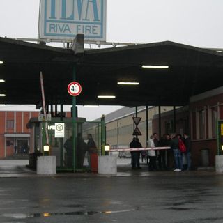 Lo stabilimento racconigese dell'Ilva