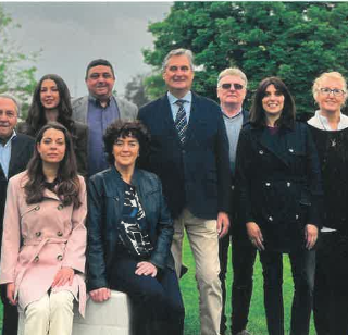 I candidati della Lista Mauro Prino di Piobesi