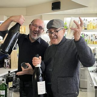 Da sinistra: Livio e Giuseppe Chiavassa - foto da Facebook di Livio Chiavassa