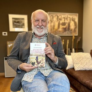 Lo scrittore Luciano Boero Lo scrittore Luciano Boero