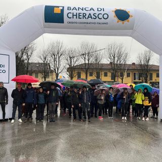 Marene Walk, un centinaio al via nonostante la pioggia battente Marene Walk, un centinaio al via nonostante la pioggia battente