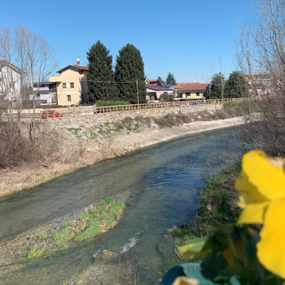 Il fiume Maira a Savigliano