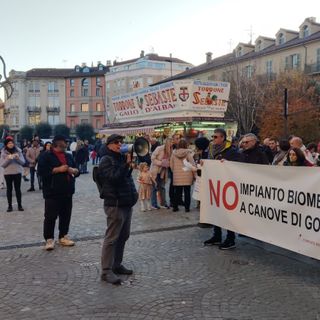 La marcia organizzata dal Comitato ad Alba, nei primi giorni dello scorso dicembre