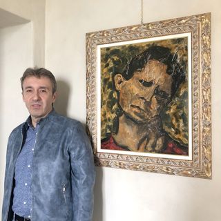 L’artista albese Marco Cuttica dona una sua opera al Comune di Mango