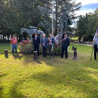 Il sindaco di Alba alla cerimonia in ricordo dell’eccidio all’ex Caserma Govone