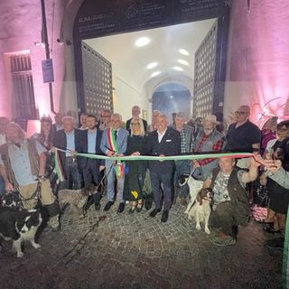 L'inaugurazione del Mudet  ad Alba nel 2023