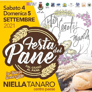 A Niella Tanaro il 4 e 5 settembre al via la 1ª edizione della 'Festa del Pane'