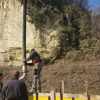 Frana sulla strada provinciale a Pocapaglia: procedono spediti gli interventi di ripristino Frana sulla strada provinciale a Pocapaglia: procedono spediti gli interventi di ripristino