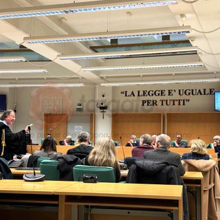 L'arringa dell'avvocato Dario Bolognesi, nel novembre scorso in Tribunale ad Asti