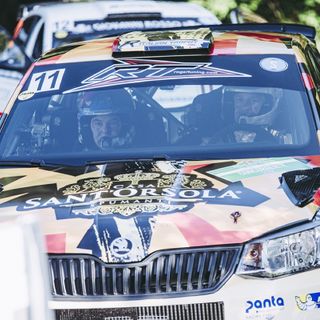 Uno scatto dal Rally di Alba 2020