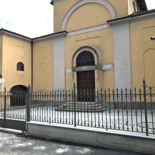 La chiesa del monastero delle suore "Romite" di Revello