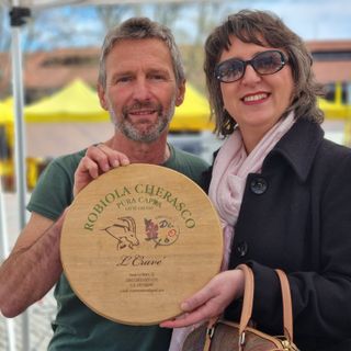 Renato Maunero con Silvia Gullino Renato Maunero con Silvia Gullino