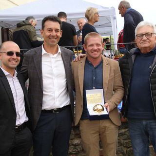 Il Balun d'or 2023 a Francesco Rivetti (Credito Silvia Muratore)