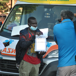 Le immagini di questa mattina a Saluzzo