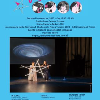 A Santo Stefano Belbo lo spettacolo teatrale "La forza nascosta"