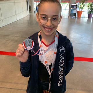 La giovane ginnasta Sara Hadouz