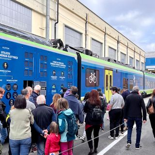 Per la "Giornata internazionale della famiglia" Alstom ha aperto le porte dello stabilimento di Savigliano