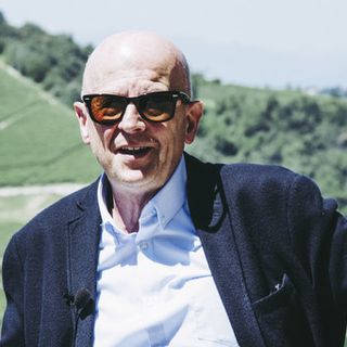 Il sindaco di Serralunga d'Alba Sergio Moscone