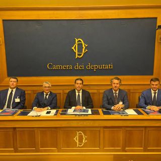 Il sindaco di Alba a Montecitorio per la presentazione degli Stati Generali dell’Export